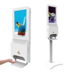 Public Place Automatic Touchless Hand Sanitizer Digital Signage