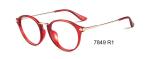 Big Round Eye Frames Flexible Eyeglass Frames , Modern Unisex Eyewear