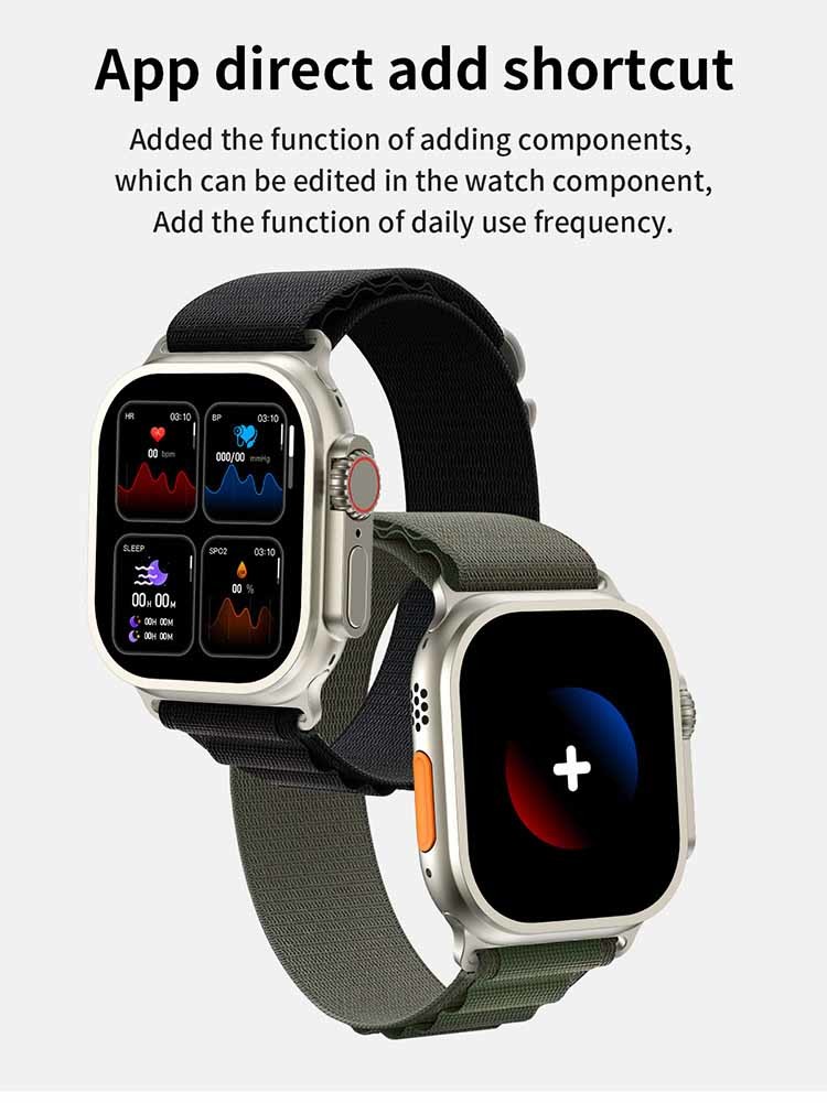 Z69 Ultra weathered Smart Wristband Watch Iphone Galaxy Compatible