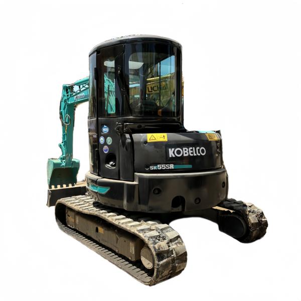 40.5 KW Original Japanese Kobelco 55sr 5-ton Mini Excavator Crawler Excavator