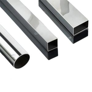China SGS 316 Stainless Steel Square Tubing BA SS201 Stainless Box Section factory