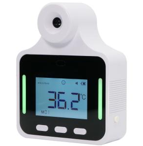 China Voice Prompt Infrared Forehead Thermometer Long Measuring Distance factory