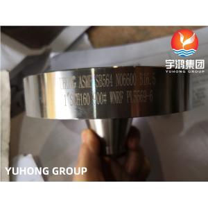 China ASTM B564 Alloy 600 Flange WNRF 900# PT/UT Available on sale