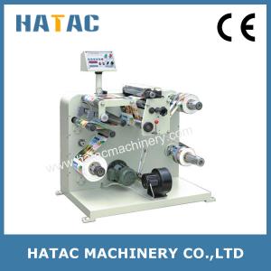 China Adhesive Label Slitting Rewinding Machinery,Household Label Slitter Rewinder Machine,Paper Slitting Rewinding Machine on sale