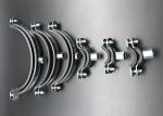 Hot Dip Galvanized Two Screws epdm Pipe Cushion Clamps