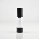 BPA Free DIY Clear Round 60ml Pump Airless Bottles For Cosmetic