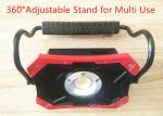 Outside Solar Powered Construction Lights 10W Rechargeable Led Work Light