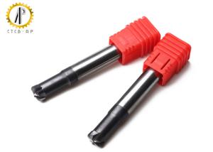 China CNC Solid Carbide 4 Flute End Mills HRC55 With High Feed Rate factory