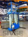 Aluminum Alloy Hydraulic Lift Ladder 14 Meter Working Height For Window Cleaning