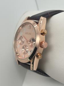 China Durable Quartz Stainless Steel Quartz Watch With Luminous Hands Date Display Buckle Clasp factory