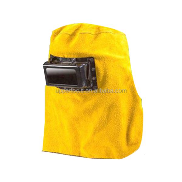 1.4mm Thickness Leather Welding Helmet with Strong Thermal Insulation Ability