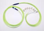 16 Core Low Loss Duplex Patch Cord , 3.0mm Multimode LSZH Om5 Fiber Optic Cable