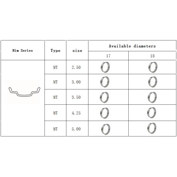 MT 3.0 x 17 Anodized 40 Hole Dirt Bike Supermoto Spoke Alloy Motorcycle Wheels Rims