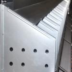 Separated Hole Poultry Egg Collection System 2.44m Length For Breeder Farm