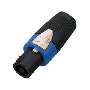 China 4 Pole Cable Male Inline Connector With Chuck Type Strain Relief Design DD4005 factory