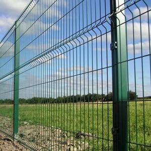 China 3d Curvy Galvanized Welded Wire Mesh Fencing Powder Coated factory