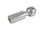 Nickel White Brewing Accessories Sanitary SS304 Rotating Spray Ball With CIP