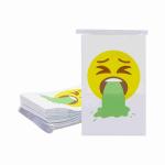 Disposable Mini SOS Kraft Barf Airline Sick Bags Without Handle