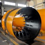 8.5 Ton Sand Rotary Drum Dryer With Electric Control Cabinet