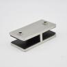 Buy cheap Stainless steel Glass connector 180 degree RS2310 plus, 80X40mm, thickness 5mm, from wholesalers