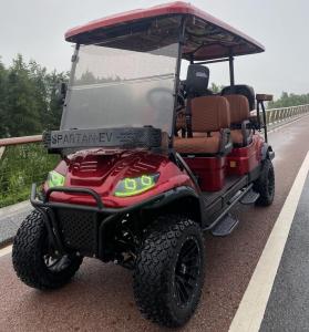 China 6 Seat Electric Golf Cart 6 Seater Lifted Golf Cart 6 Seater EV Golf Cart factory