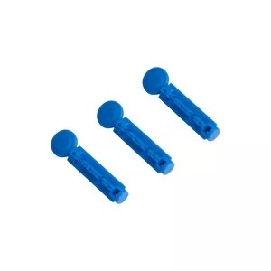 Sterile Reusable Lancing Device Twist Top Blood Lancet With Plastic Handle