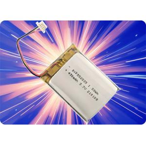 China 3.7V 500mAh Rechargeable Lithium Ion Battery with 500 Cycles on sale
