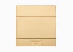 Flip Lid Cover Floor Box Kit 1 Gang Cover Tamper Weather Resistant Receptacle