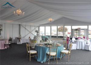 China Aluminium frame Luxury Large Wedding Tents Decoration 20 mtrs by 50 mtrs factory