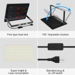 ETL Approved Colored LED Flood Light 150W , 15000LM Waterproof Security Light