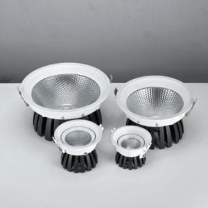 China 2 Years Warranty Indoor LED Downlights 85-265VAC Operating Voltage LED Recessed Downlights factory