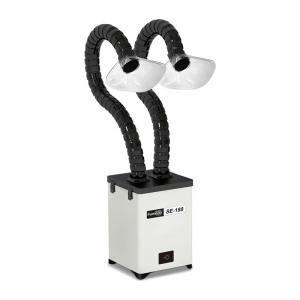 China Economic Portable Solder Fume Extraction System 3-in-1 Filter Cartridge 80W With 2 Ducts factory