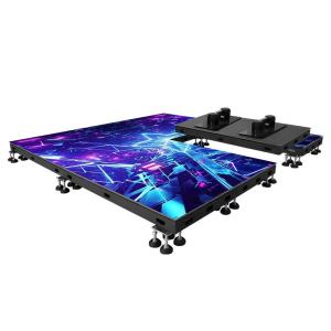 China Full Color SMD P3.91 P4 Led Display Screen P4.81 Interactive Dance Floor Advertising Panel Tile factory