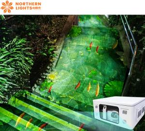 China Digital Interactive Floor Projection Mapping Outdoor Lighting Interactive Floor Projector factory