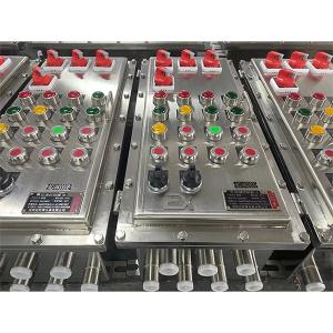 China Outdoor Flameproof Control Panels With 2mm Powder Coated Surface Finish ≤225A Voltage Customized factory