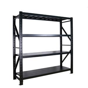 China Industrial 150kg/Layer Heavy Duty 4 Tier Shelving Boltless Steel Rack factory