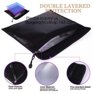 Fireproof Document Bag, Bug Out Bags, Wallet, Briefcase, File Protection,