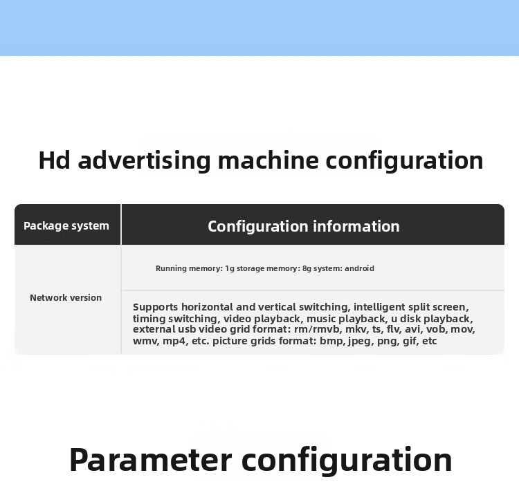 High Brightness Waterproof Lightning-Proof Outdoor Wall-Mounted Advertising Machine Sunscreen LCD Display for Outdoor Ads