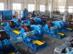 Bolt Adjustment Conventional Tank Turning Rolls with Double Motor , 60 Ton Tank