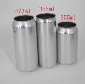 China SGS 269ml Small Aluminum Cans , 0.15-0.25mm Pull Tab Beer Can factory