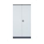 Office School Knock Down 2 Door Flat Cabinet Steel File Storage