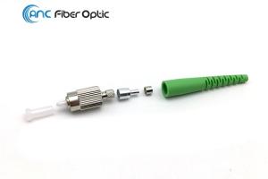 China FTTX FC Fiber Patch Cord Connectors , Single Mode Multimode Fiber Connector factory