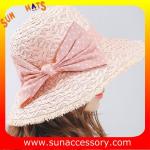 AK17540 fashion Wide brim sunny beach paper straw hats for womens in stock ,