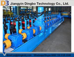 China Low Noise C / U Solar Frame Steel Roll Forming Machine With 12 Month Warranty factory