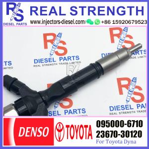 common rail diesel fuel injector 095000-6710 23670-30120 for To-yota-Dyna engine