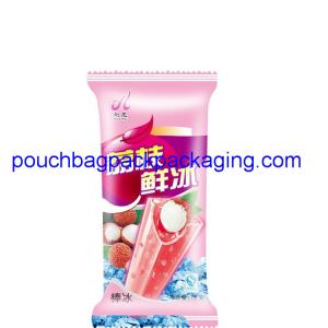 China ice pop popsicle wrappers plastic packaging bags, ice pouch pack on sale