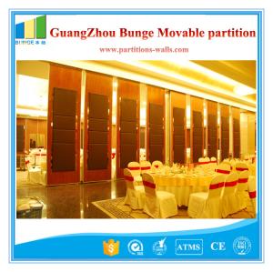 China Folding Sound proof Movable Partition Walls For Office / Banquet hall / Hotel factory