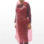 Disposable Plastic Aprons On A Roll Water Resistant With Waist Tie Closure