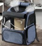 Luxury Cat Shoulder Bag Travel Expandable Multi Function Pet Carrier Backpack