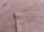Warp Knitted 160gsm Polyester Suede Fabric For Shoes